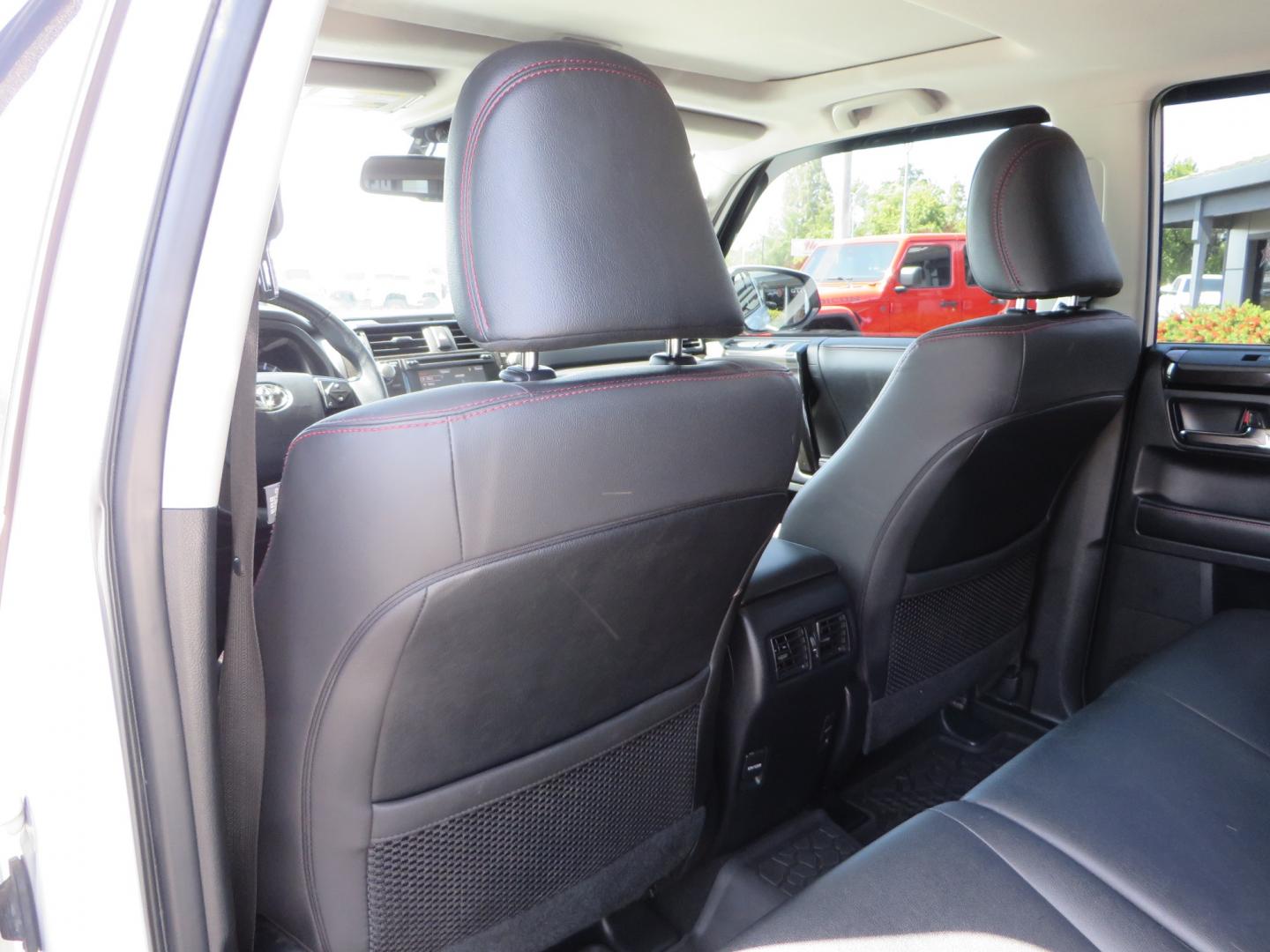 2019 White /black Toyota 4Runner TRD PRO 4WD (JTEBU5JR9K5) with an 4.0L V6 DOHC 24V engine, 5A transmission, located at 2630 Grass Valley Highway, Auburn, CA, 95603, (530) 508-5100, 38.937893, -121.095482 - TRD PRO 4Runner sitting on 17" SCS wheels, BFG KO2 tires, Tyger running boards, Roof Rack with ladder, and window tint. - Photo#37